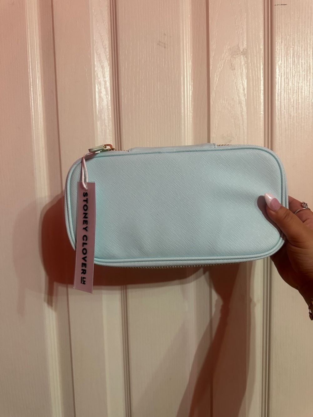 NWT Stoney Clover Lane Open Top Mirror Pouch